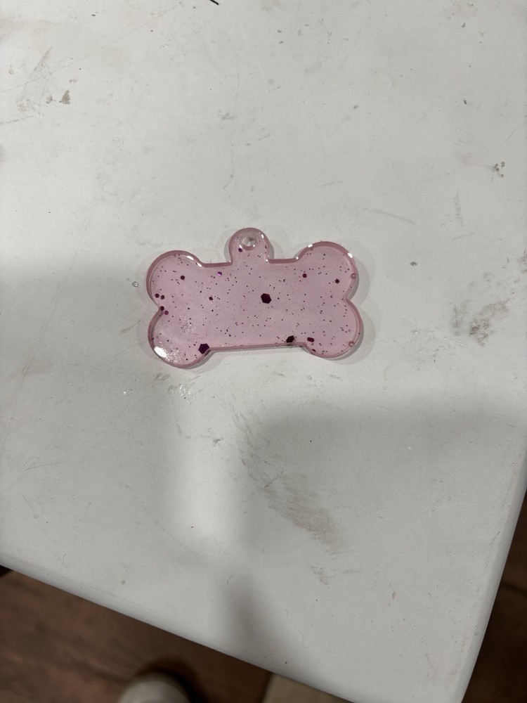 Pink Pet Tag