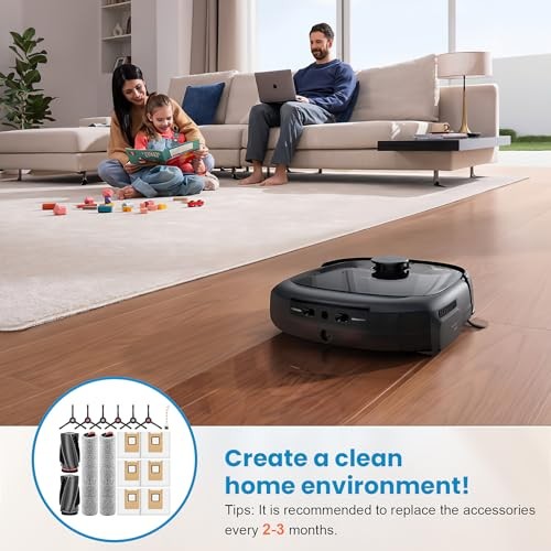 Accessories Kit Compatible with eufy E28 Omni / E25 Omni Robot Vacuum,