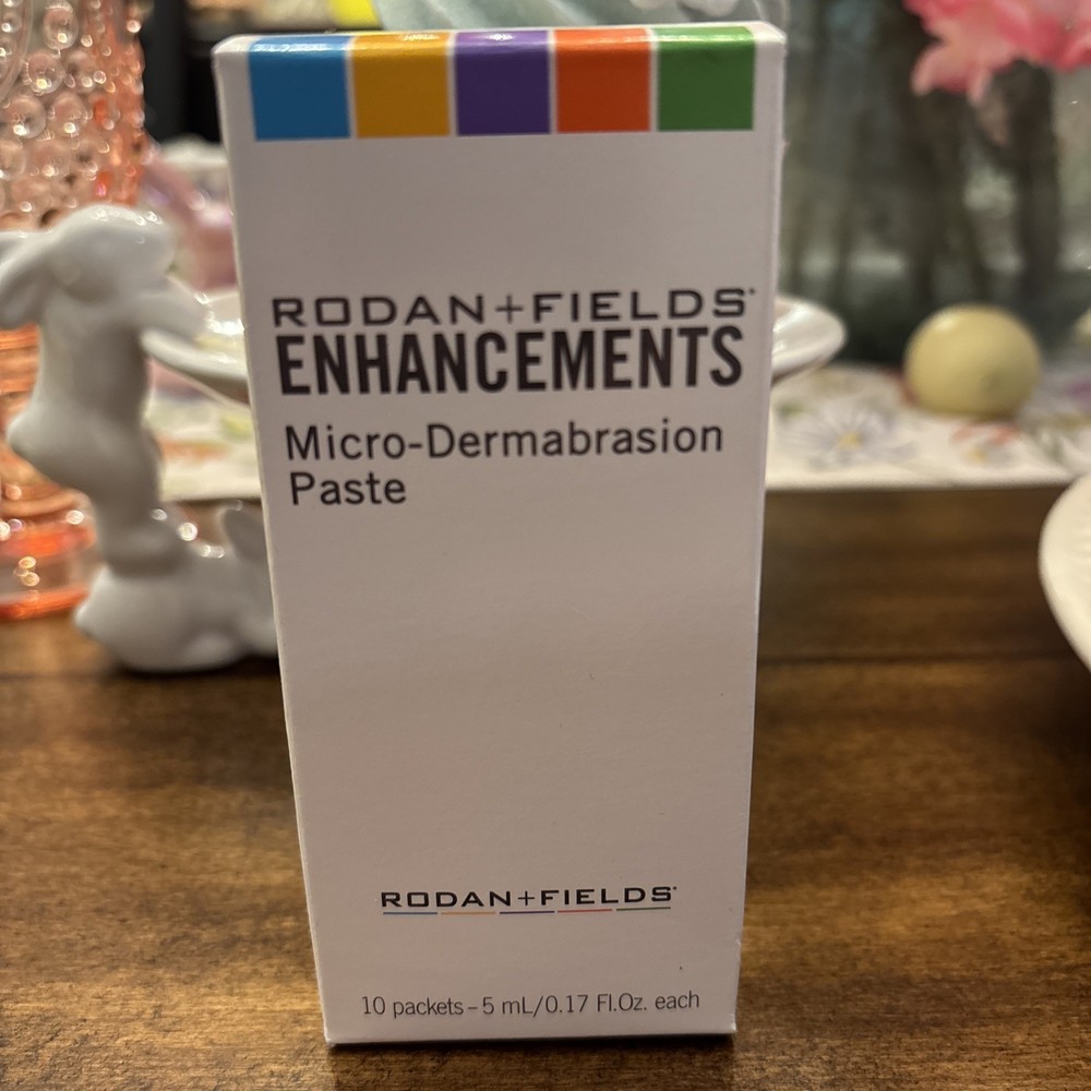 Rodan + Fields Enhancements Microdermabrasion Paste 10 Packets Sealed NIB!