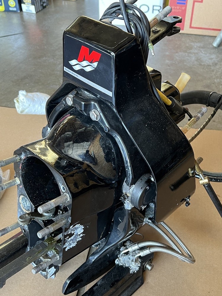 MERCRUISER ALPHA 1 ONE GENERATION 2 TWO INTERMEDIATE RAMS SHIFT CABLE ALL HOSES