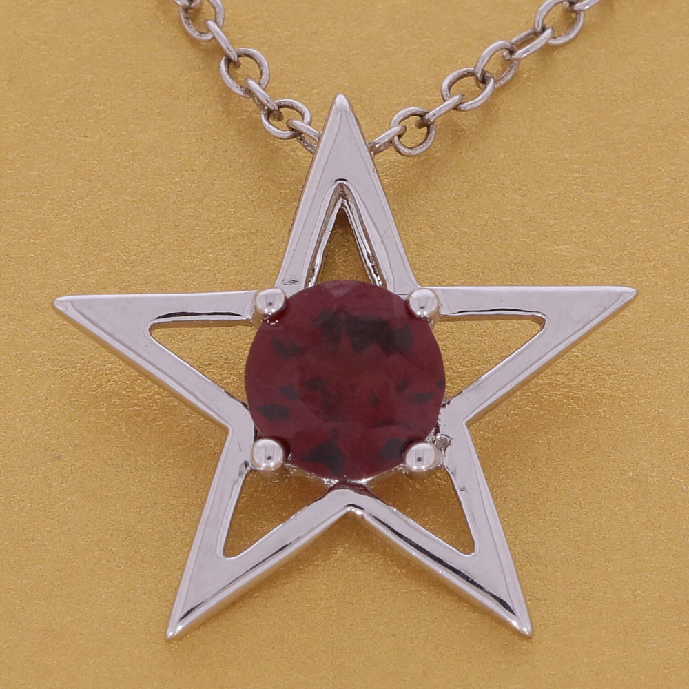 Sterling Silver Semi Mount Pendant Setting Round RD 5x5mm