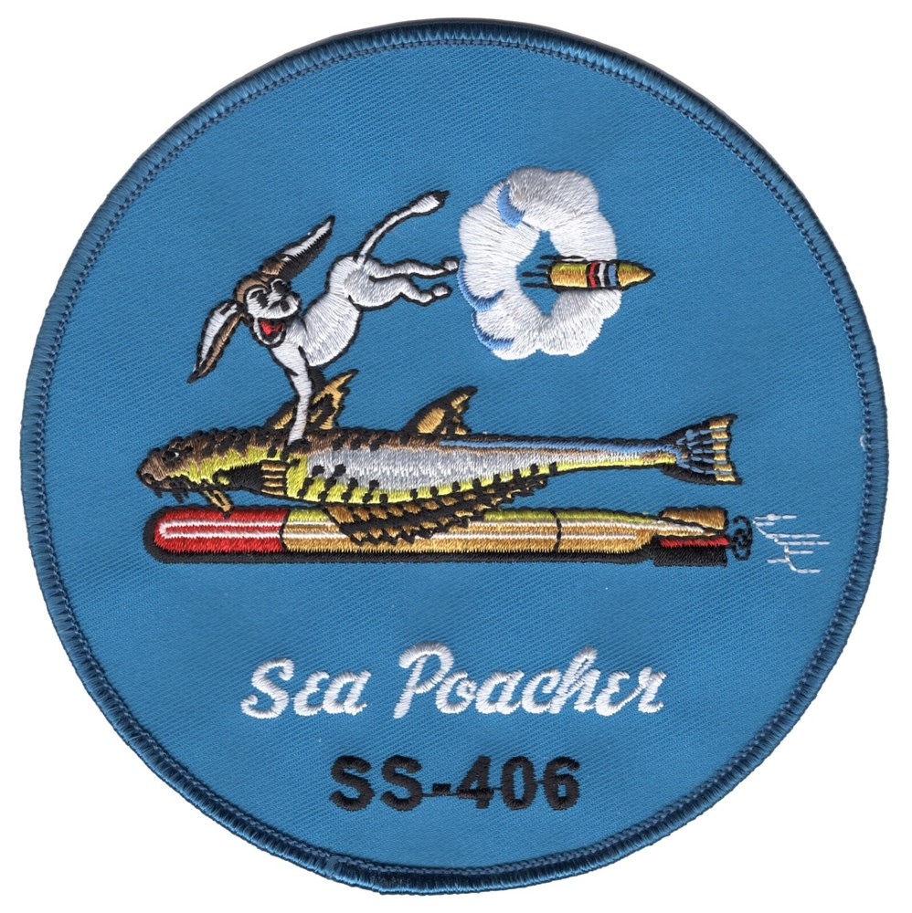 SS-406 USS Sea Poarcher Patch - Version A
