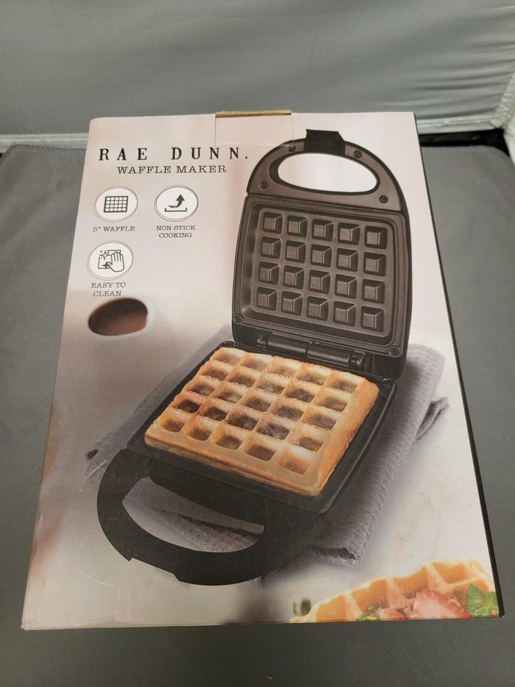 Rae Dunn Waffle Maker Non-Stick 5"