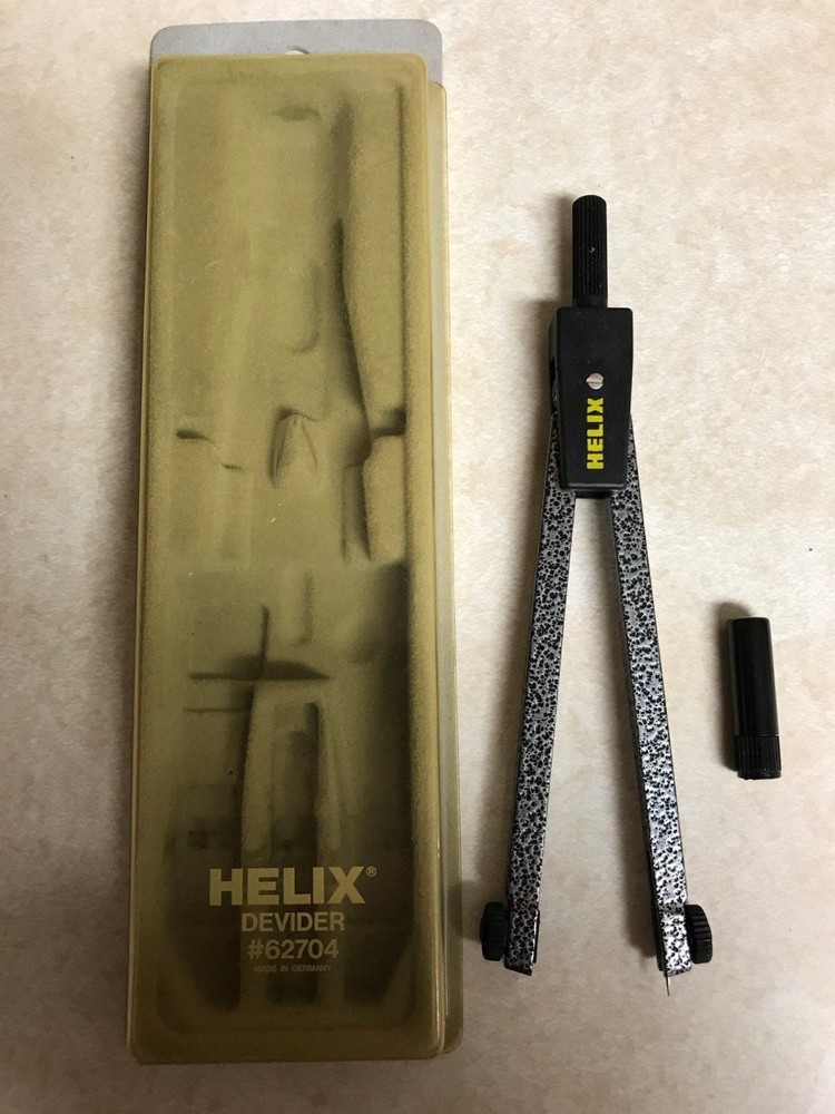 HELIX Professional Engineer’s Metal Chart Divider 6" /  #62704