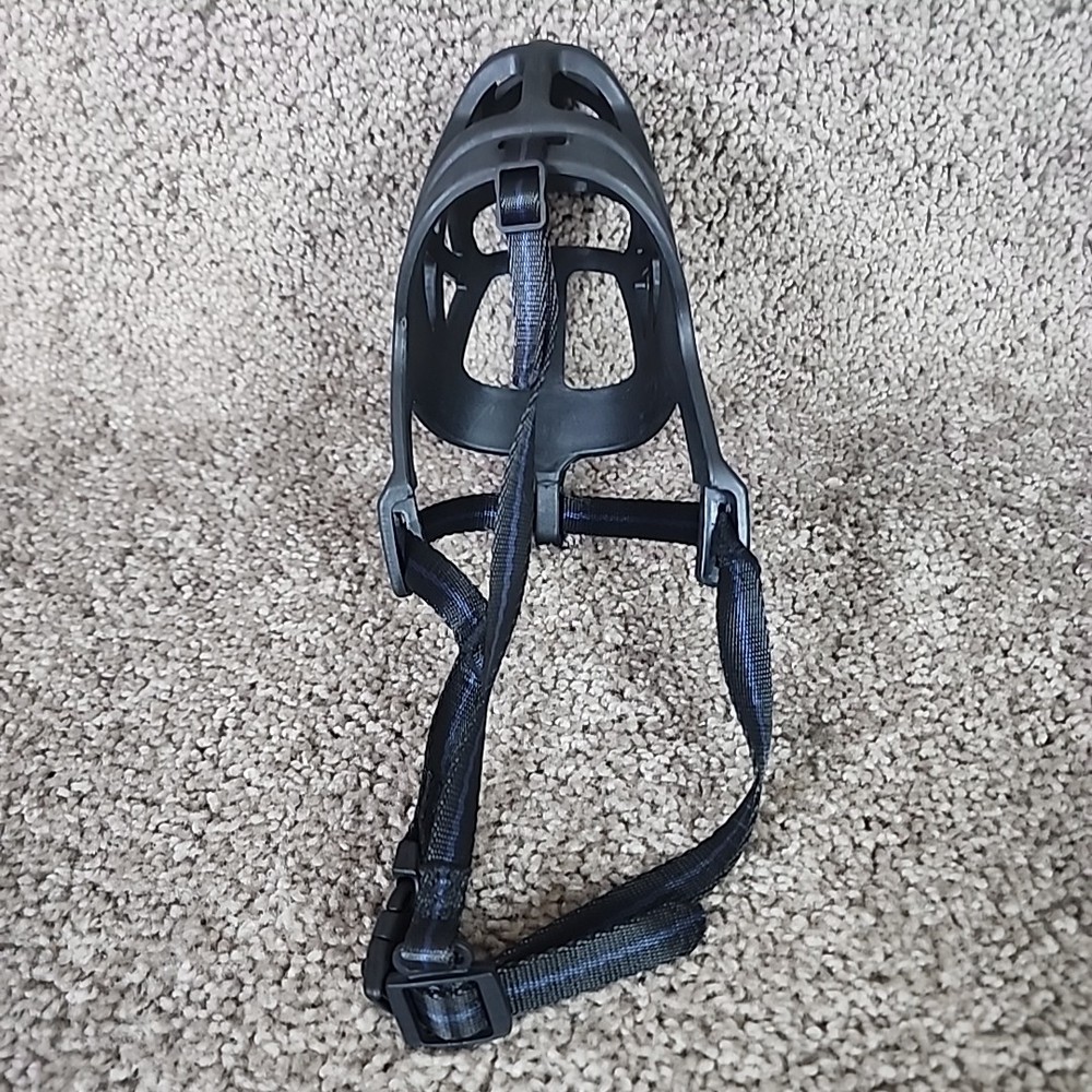 BARKLESS Dog Muzzle, Basket Muzzle For Biting/Chewing, Size L, Black Pre-owned