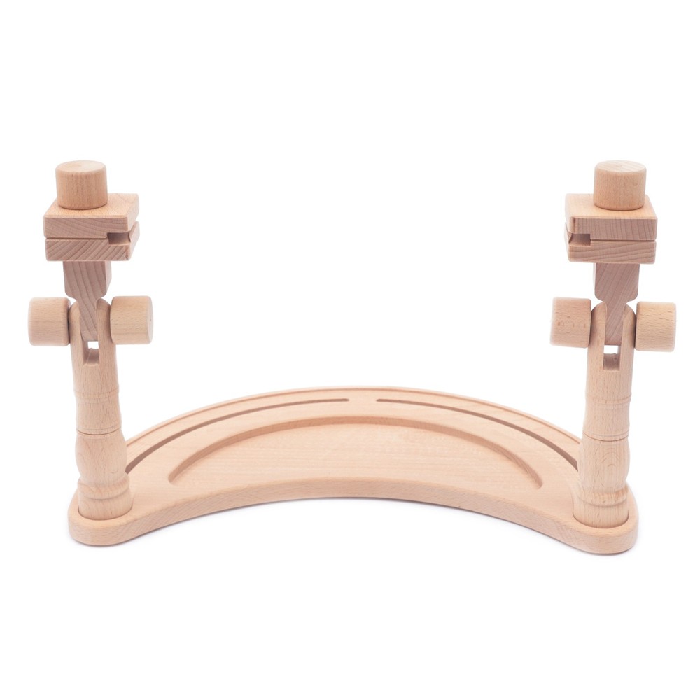 Moon Shape Embroidery Stand Adjustable Angle Desktop Frame for Needlework Craft