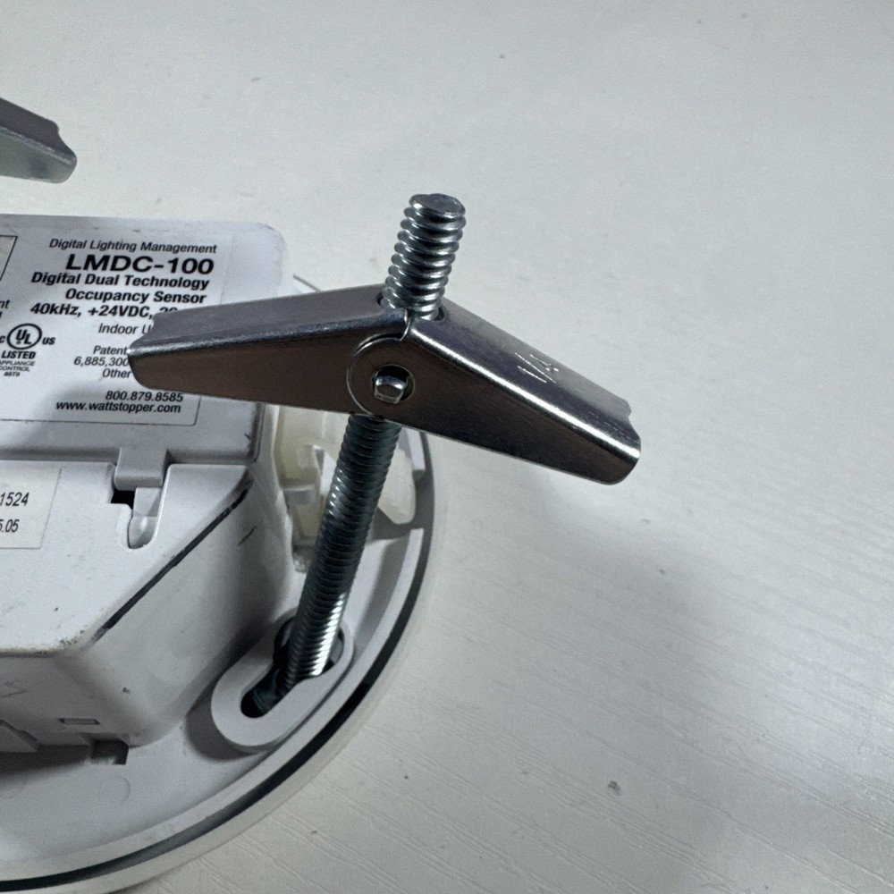 READ (2) Wattstopper LMDC-100 DLM Dual Tech Sensor Ceiling Mount UNTESTED