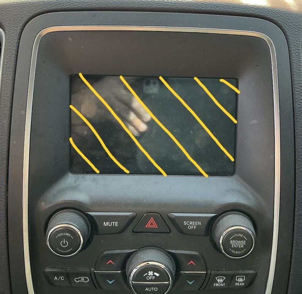 Temperature Control Temperature Front Control Fits 19-20 DURANGO 866373