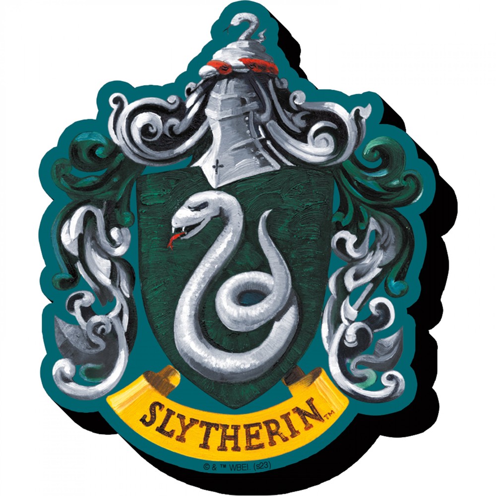 Harry Potter Slytherin Crest Magnet Green