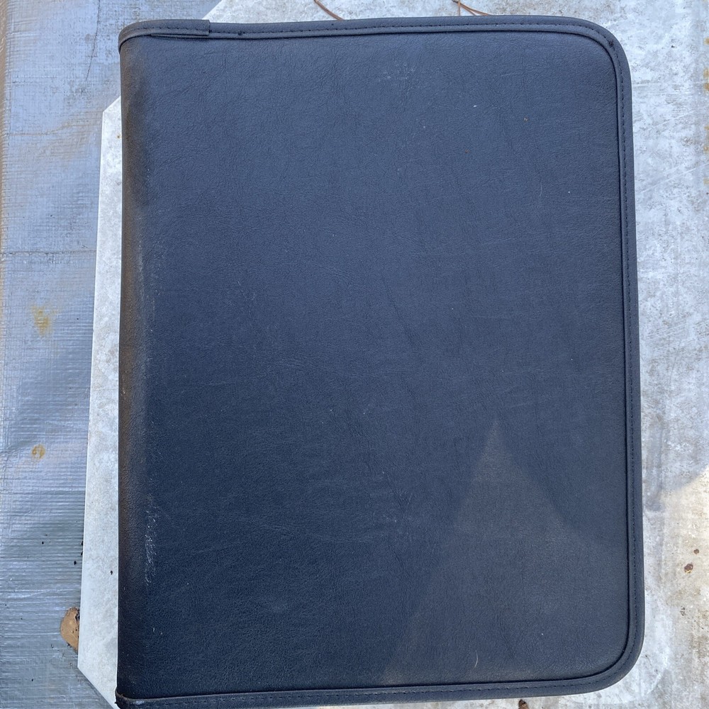 Kroger Deli Manangers Leather Binder/Day Planner
