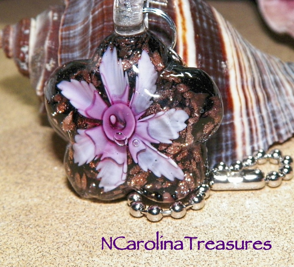 PURPLE FLORAL STAR BLACK GLITTER GLASS CEILING FAN LIGHT SWITCH PULL PULLS LG PR