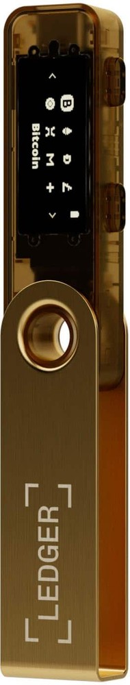 Ledger - Nano S Plus Crypto Hardware Wallet - Gold