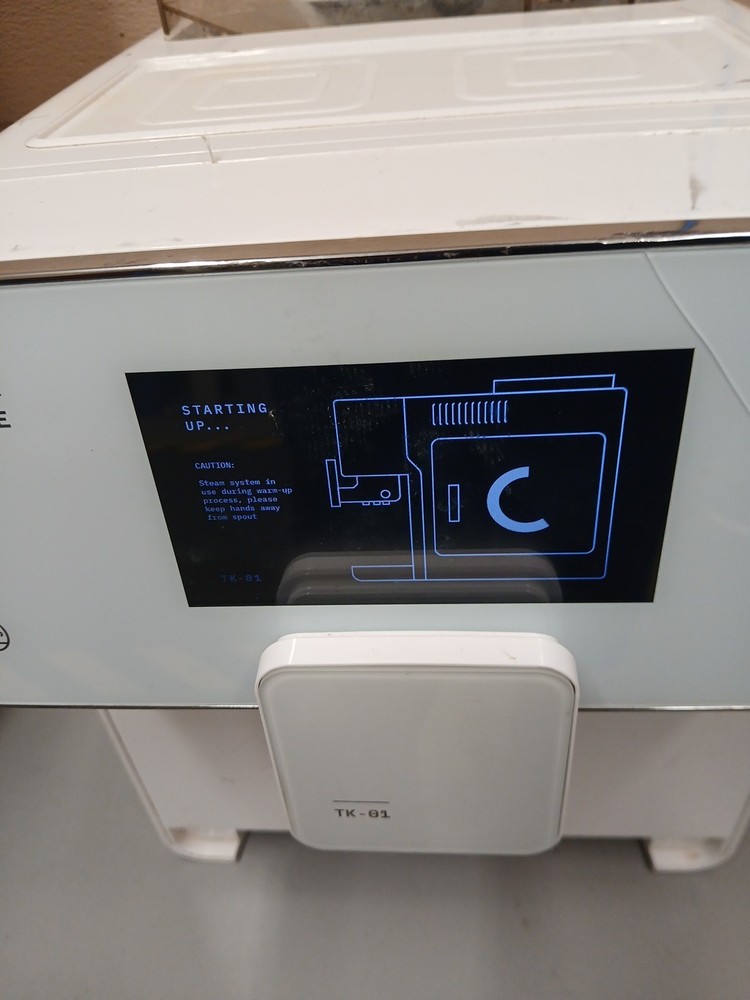 Terra Kaffe TK-01 Super Automatic Espresso Machine RM-A10 White Read!!!