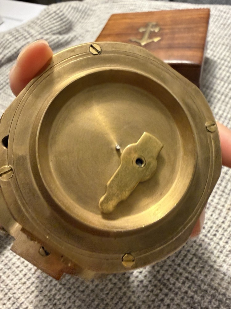 LONDON NATURAL SINE BRASS COMPASS