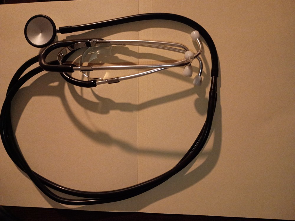 Dual Head Teaching Medical Training Stethoscope 5 total