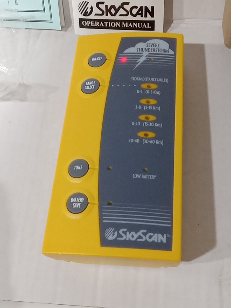 SkyScan Lightning Storm Detector Model P5 Open Box