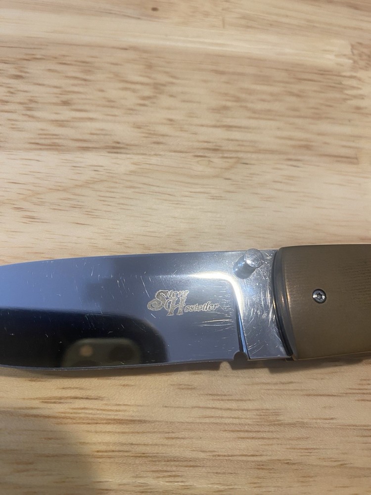 Steve Hostetler Liner Locking Folding Knife