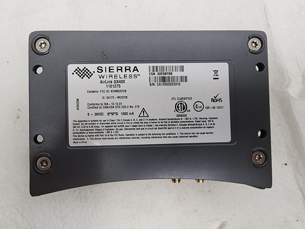 SIERRA WIRELESS AIRLINK GX400 MOBILE BROADBAND DEVICE