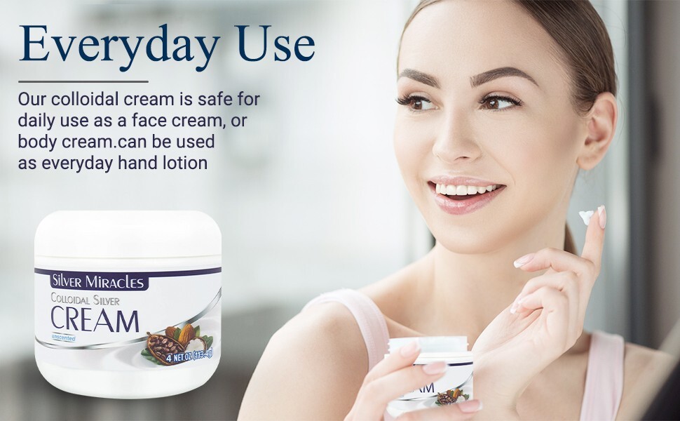 Colloidal Silver Cream by Silver Miracles MANUFACTURER DIRECT