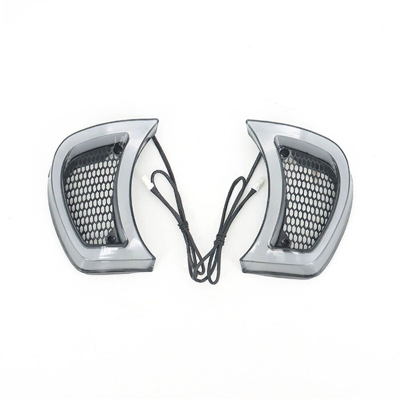 LED Headlight Vent Accent Indicator Signal Light Fits For Harley Road Glides 15+
