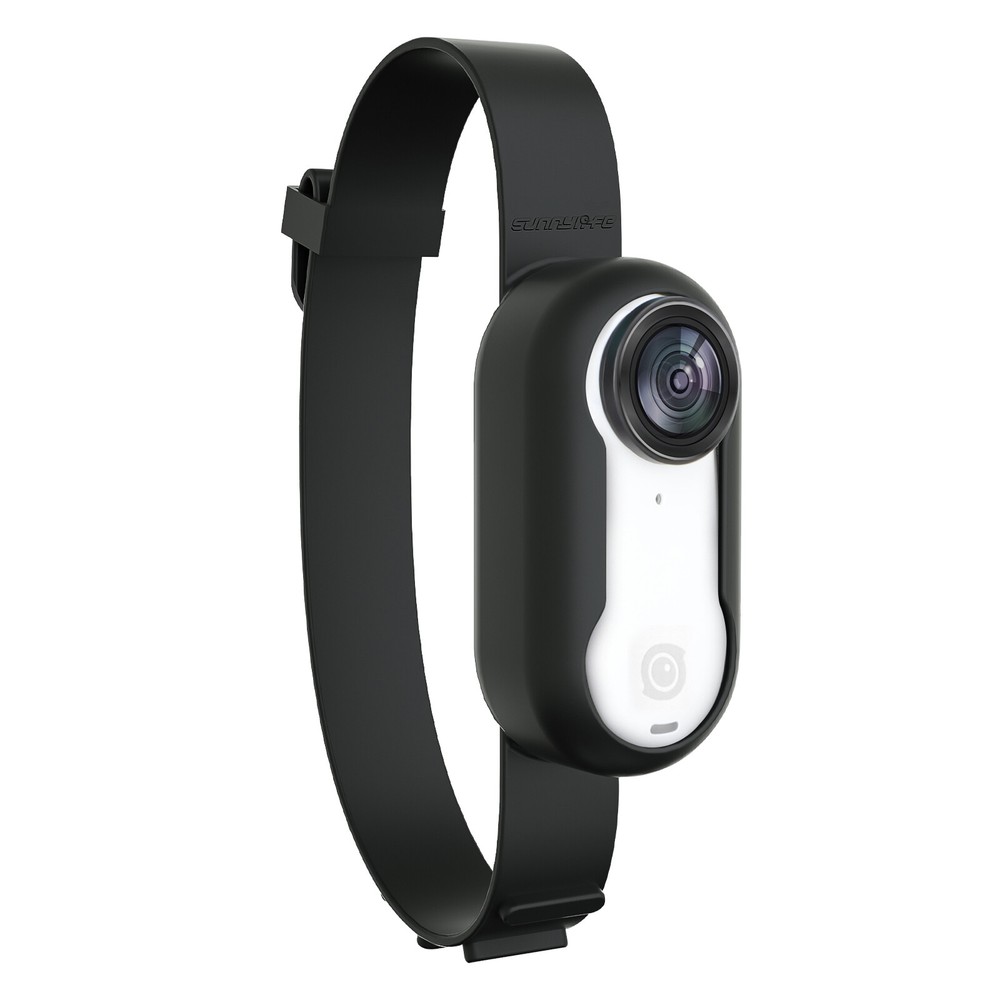 For Insta360 GO 3 Action Camera Silicone Cover Adjustable Wrist Strap Accessory