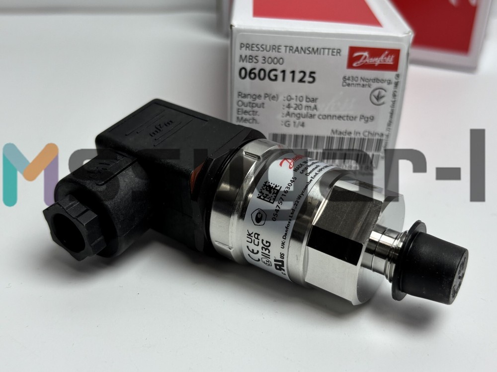1pcs Danfoss PRESSURE TRANSMITTER MBS3000 060G1125