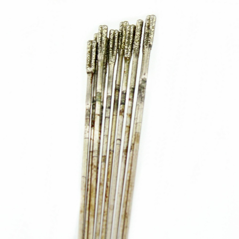 20Pcs 2mm Diamond Lapidary Drill Bits Hole Solid Bits Jewelry Tools for Stone