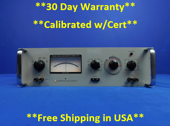 North Atlantic 213C  Phase Angle Voltmeter