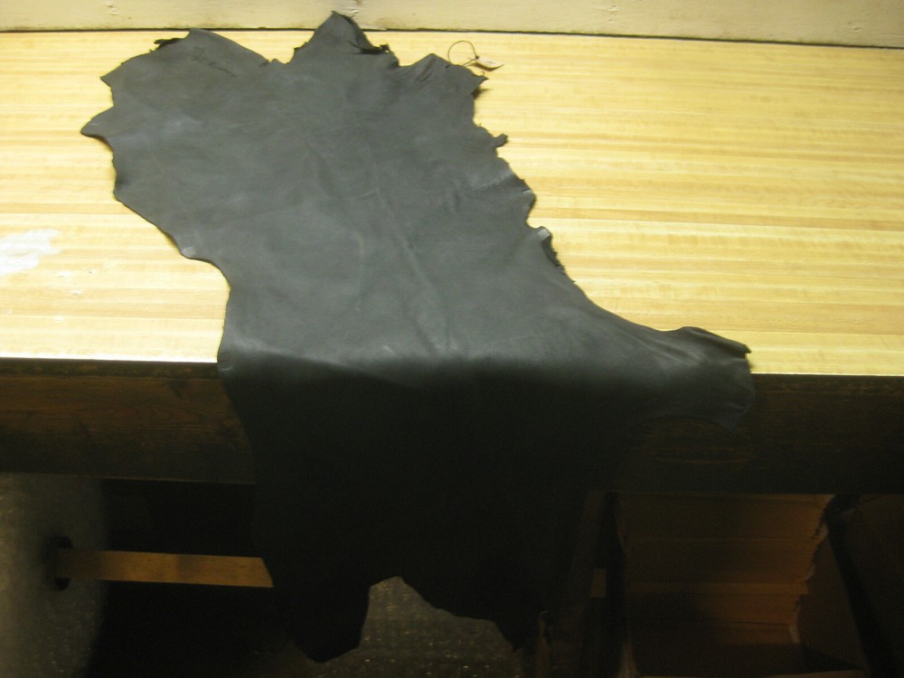 Black Top Grain Deer Leather # 0007993 Row 47
