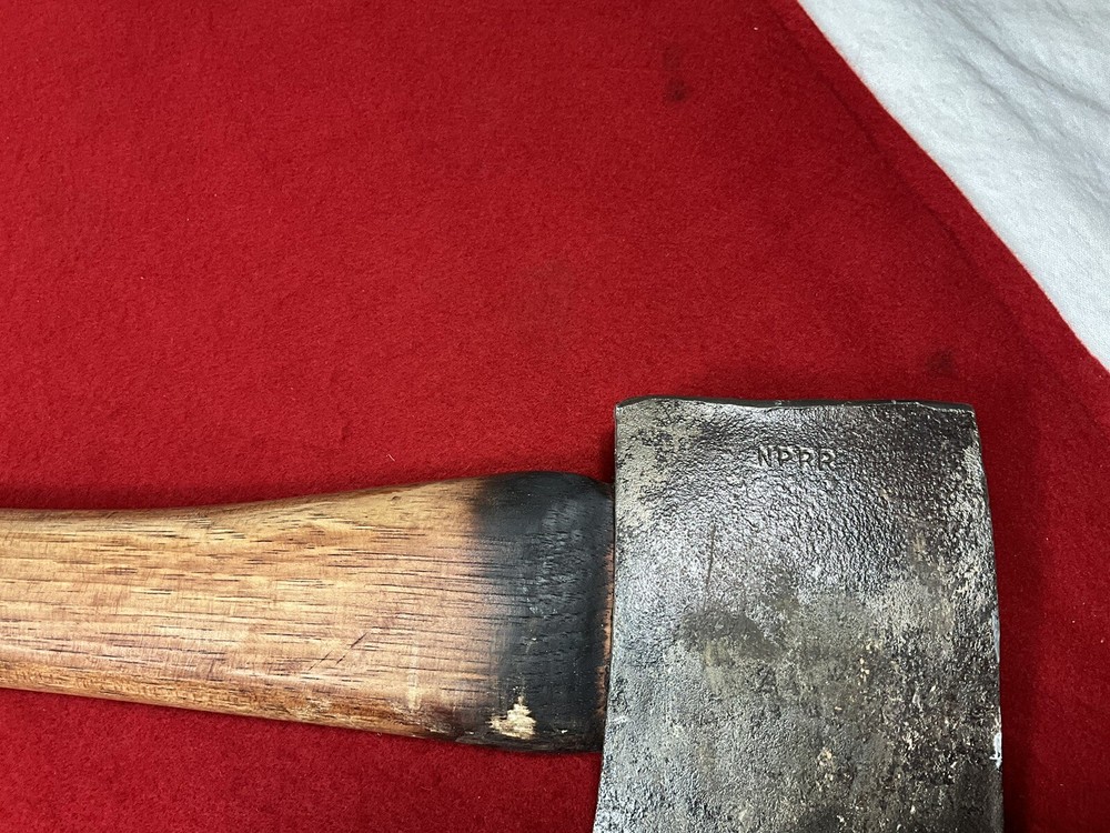 NP Northern Pacific Railroad Axe, New Handle