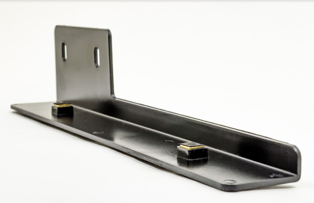 JDM Style Front Black Relocator Adapter License Plate Tag Holder Mount Bracket