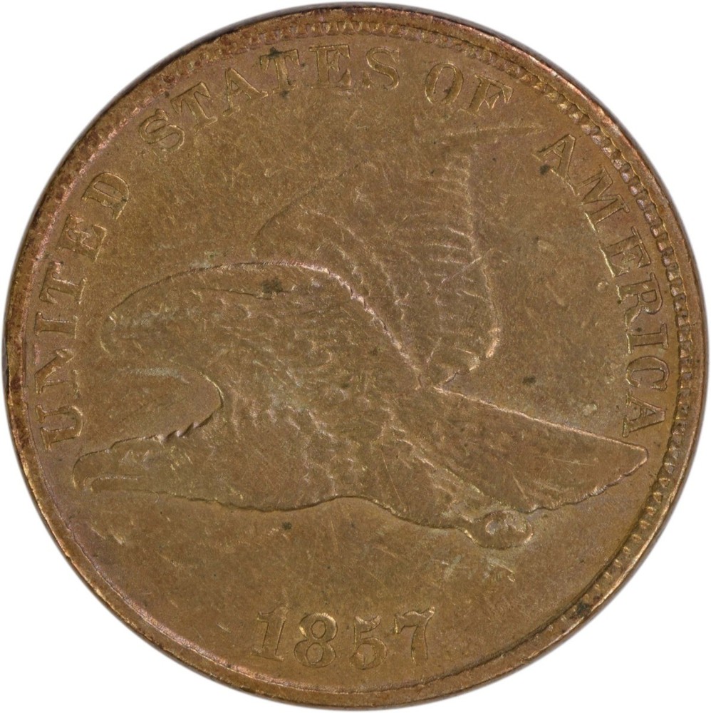 1857 Flying Eagle Cent EF Uncertified #156