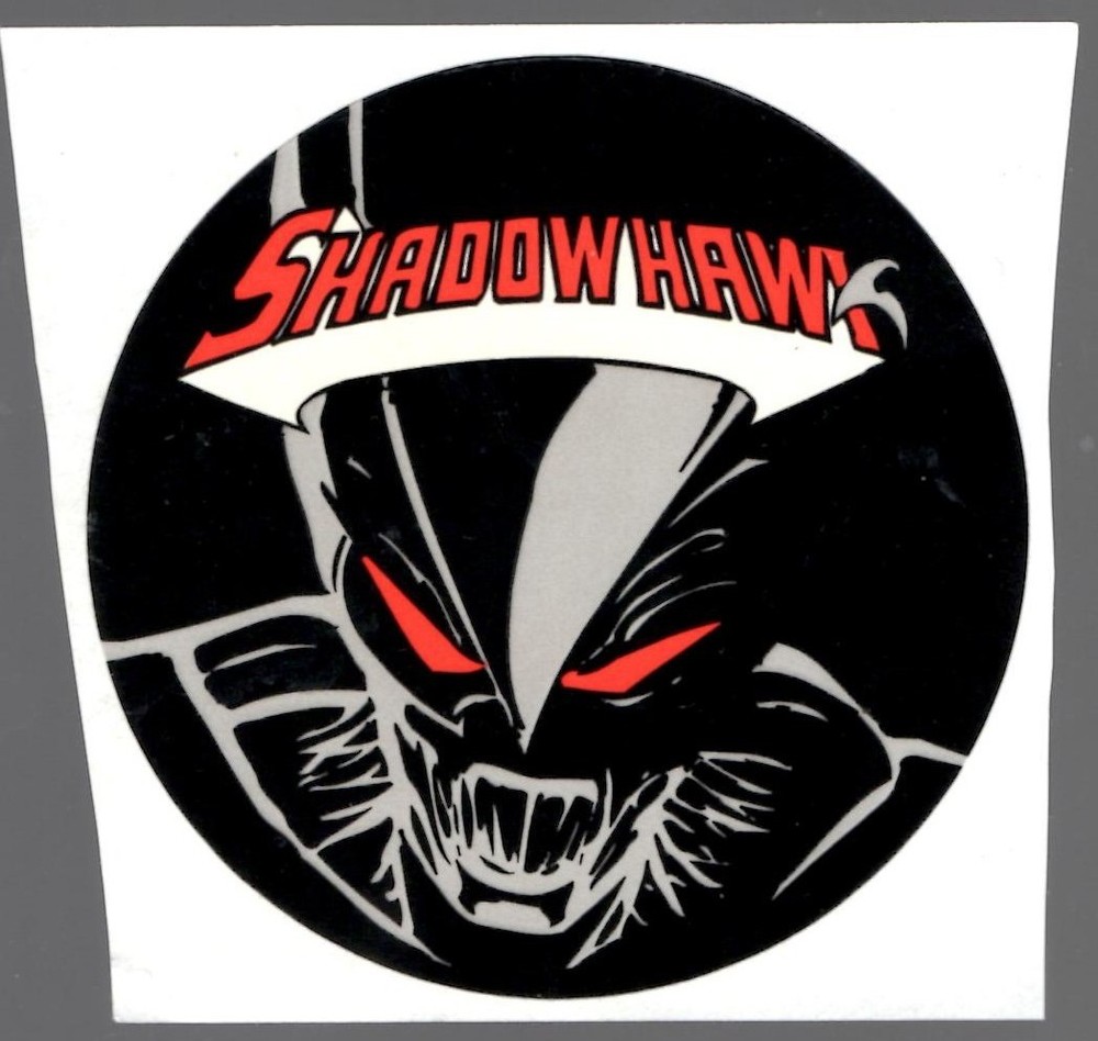 Comic Book - Shadowhawk  1992 Image Comics Promotional 2" Sticker #2
