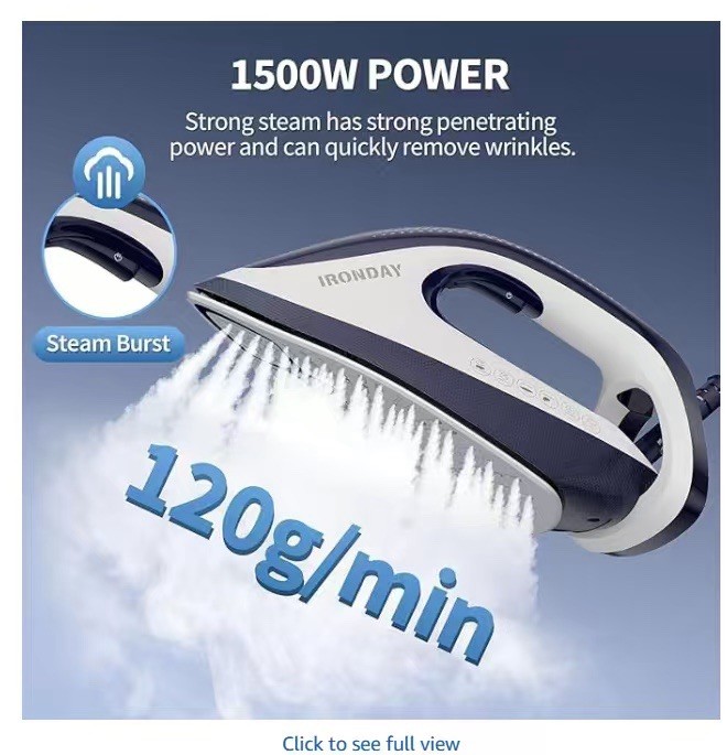 professional steam iron station