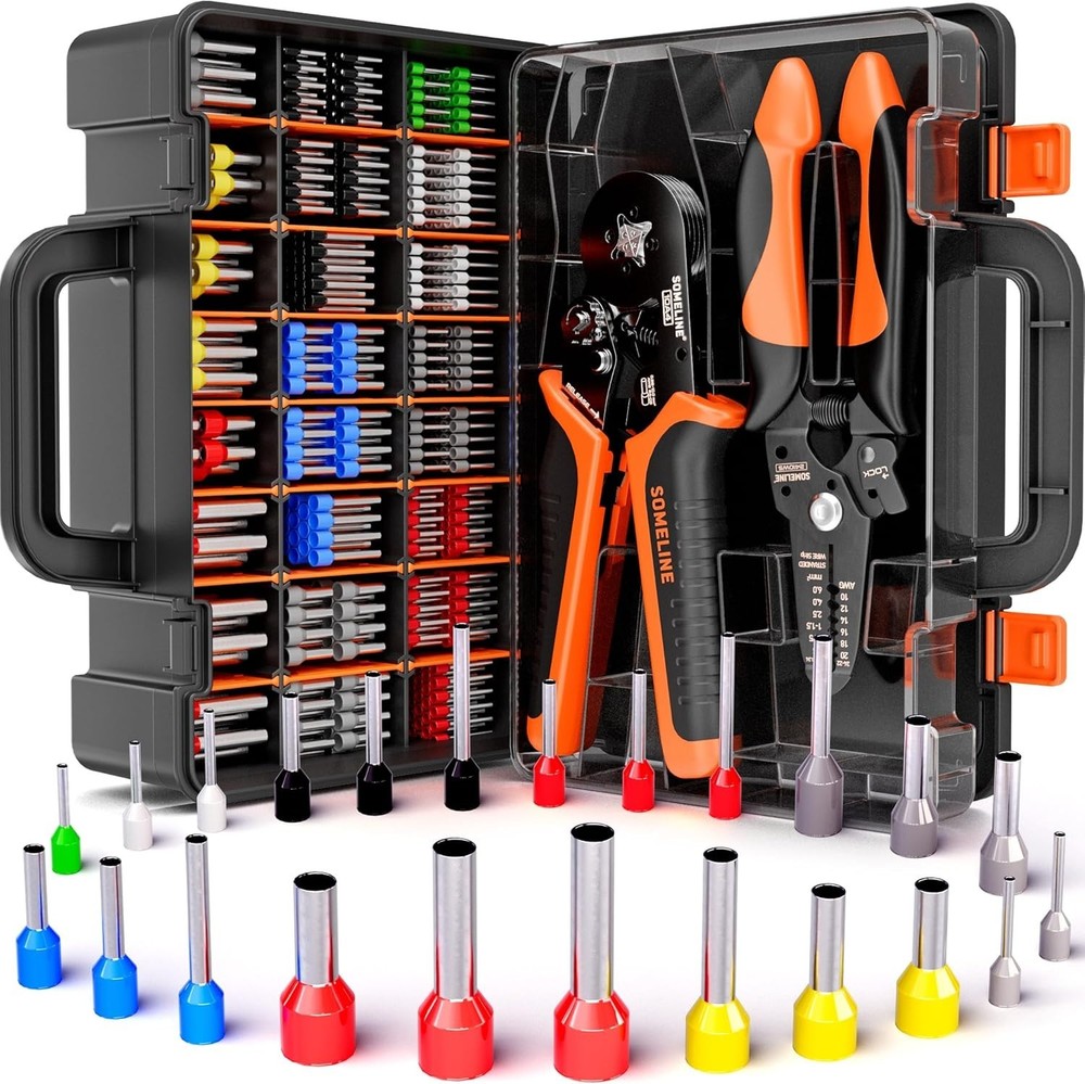 Efficient Quadrilateral Wire Crimping Pliers - 23 Sizes