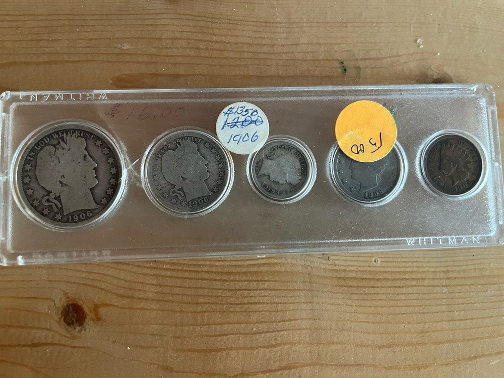 1906 U.S. Mint Proof Set (Barber)