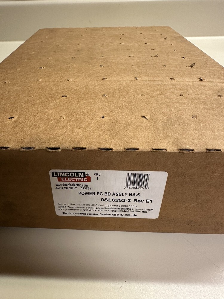 Lincoln 9SL6252-3 Power PC Board