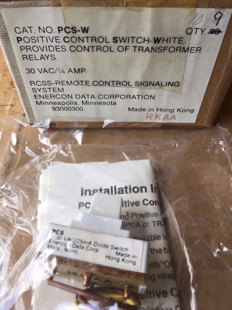 PCS-W Enercon Data Switch NIB