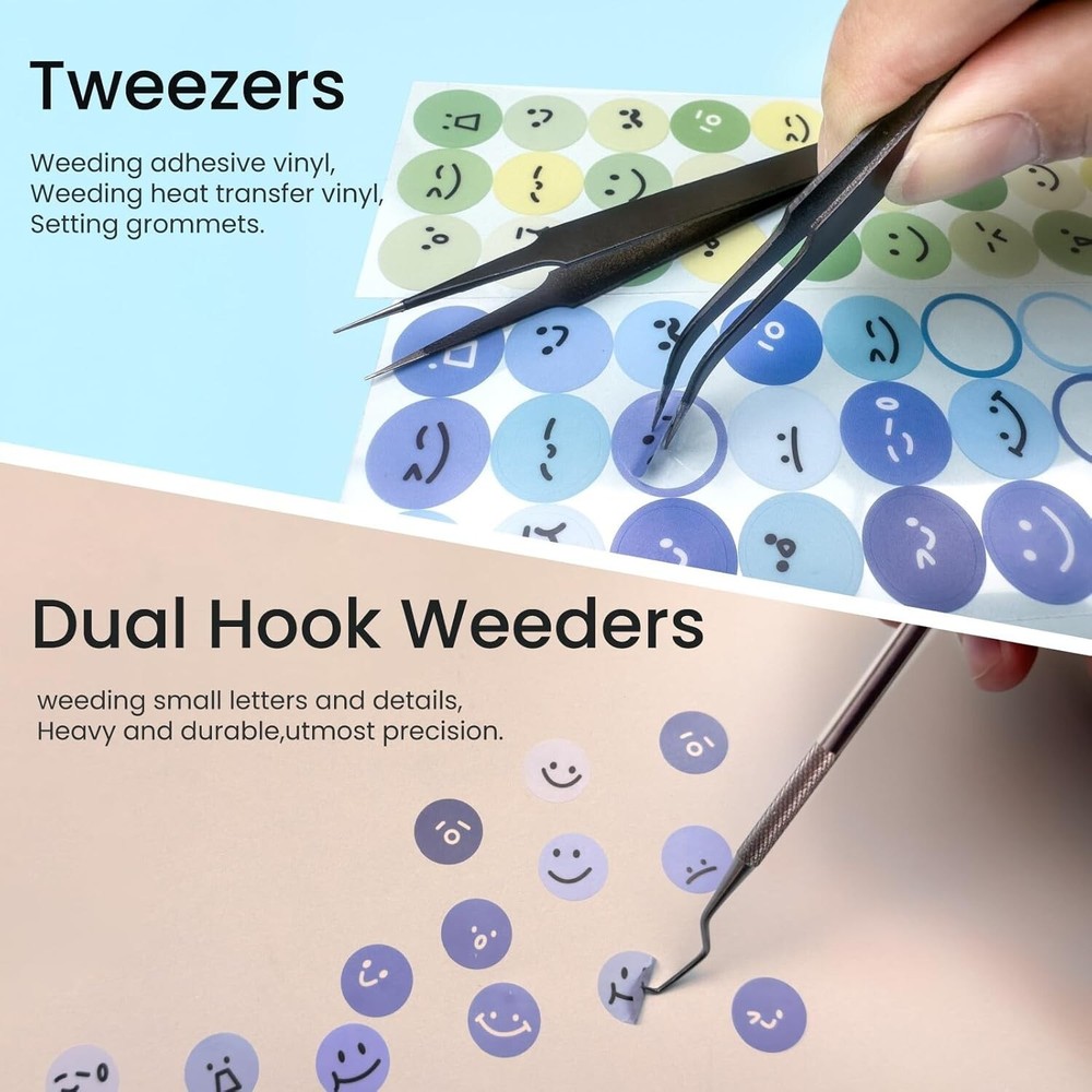 27 PCS Craft Tools Set Vinyl Weeding Tools Craft Basic Set Craft Vinyl Tools