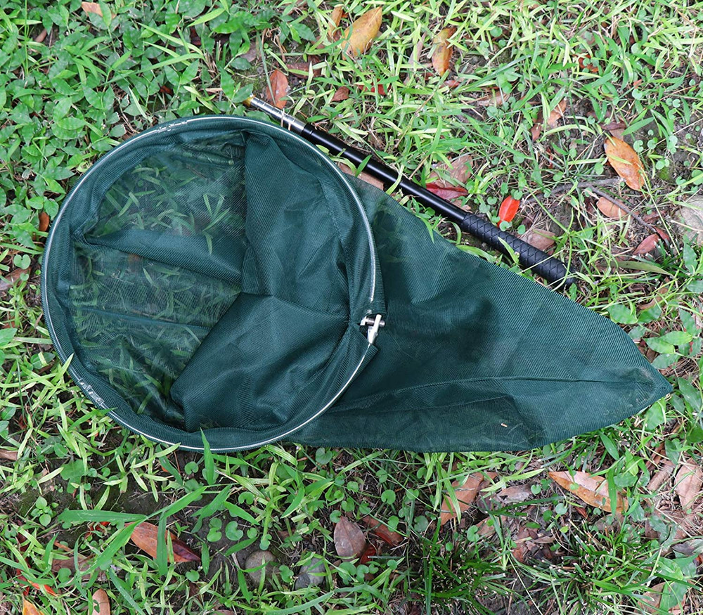 RESTCLOUD Professional Insect and Butterfly Net with 14" Ring, 26" Net Depth, 59