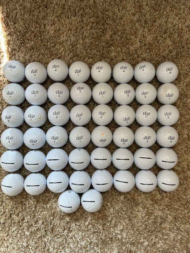 50 Vice Drive 4A Condition Golf Balls