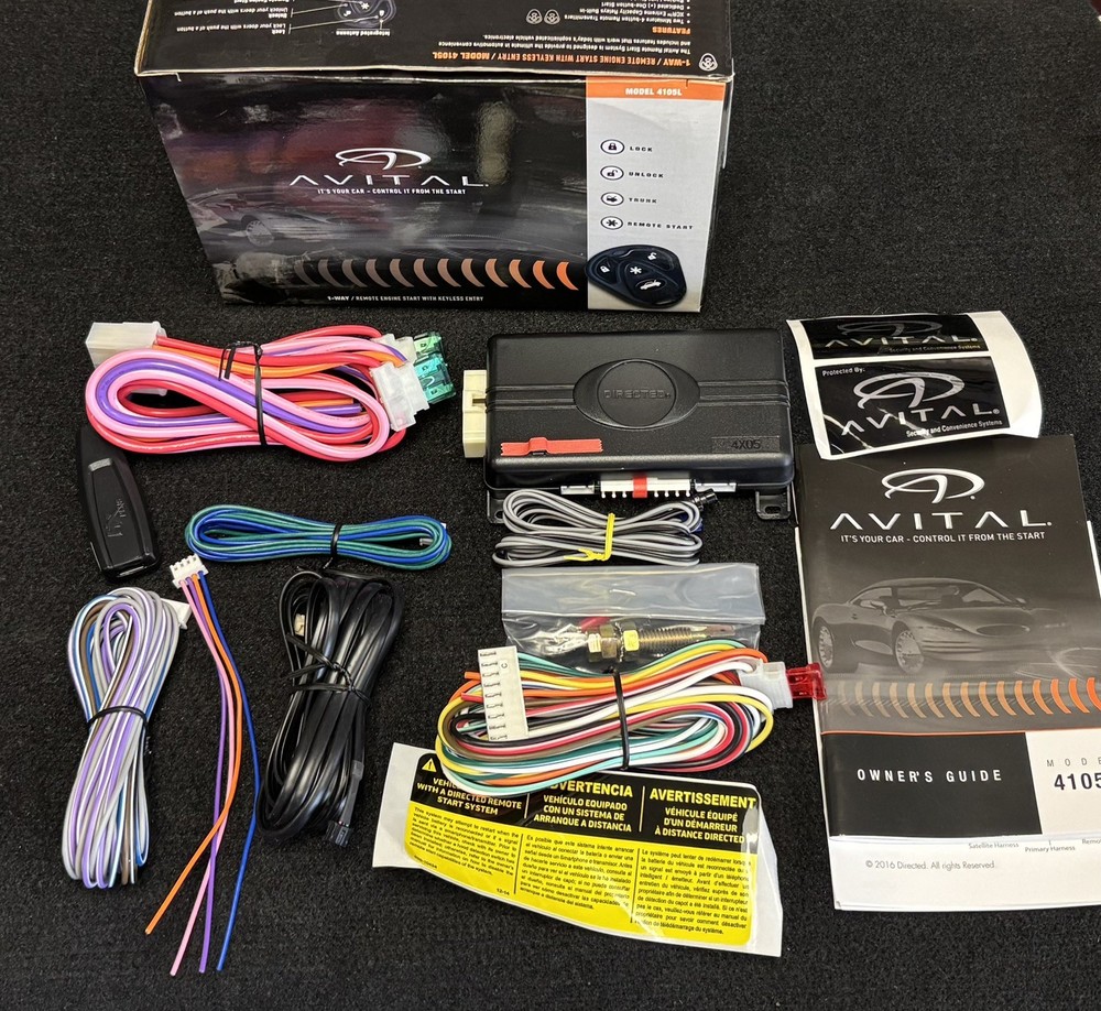Avital Remote Start 4105L ( no remotes)