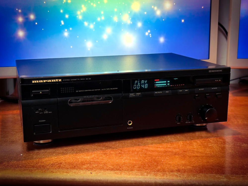 MARANTZ SD52 🌈RaRe🌈 Vintage Stereo Cassette Deck