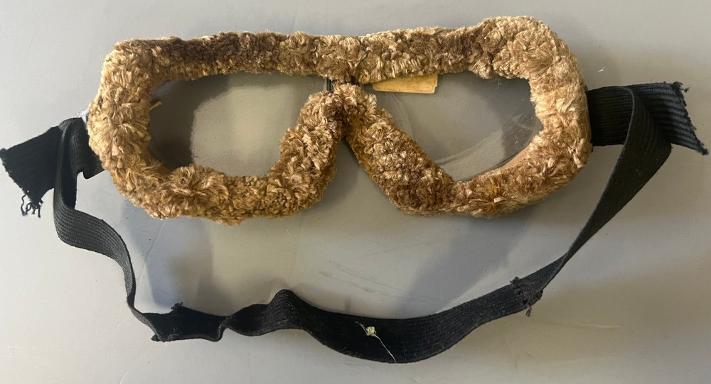VINTAGE RESISTAL FLYING GOGGLES- PRE WAR