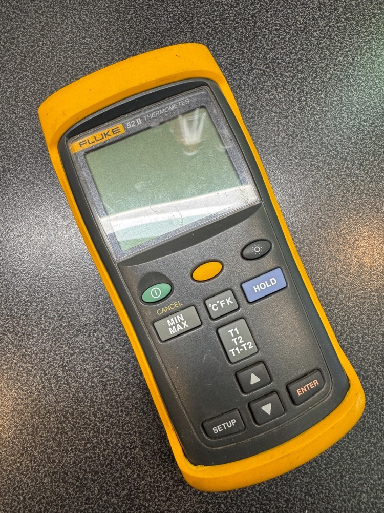Fluke 52 II dual input digital thermometer- Not Working