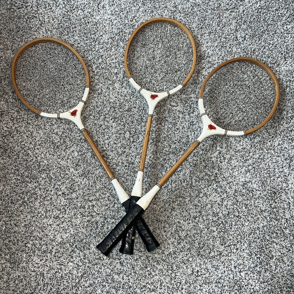 Set If 3 Vintage Rackets. Oradell