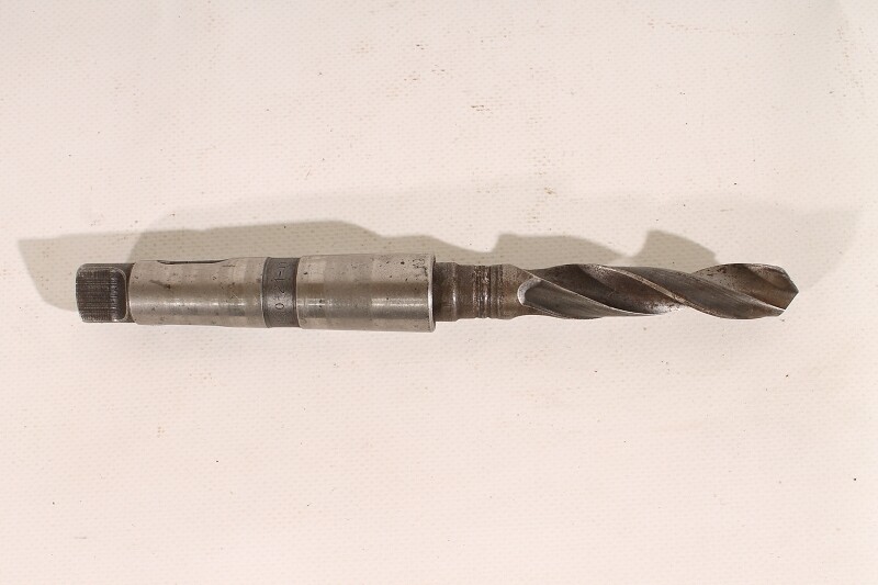 1 Spiral Drill Bit 17 mm Ø Morse Taper Shank Adapter