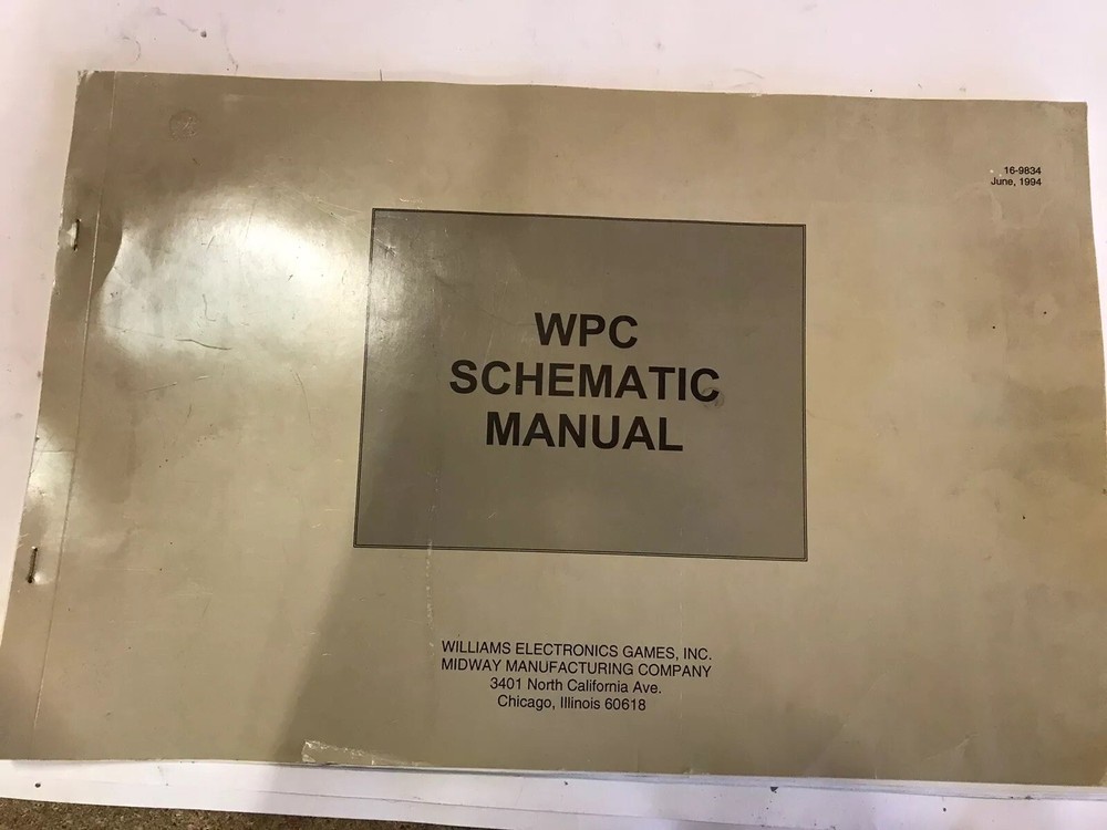 Williams WPC Schematic Manual