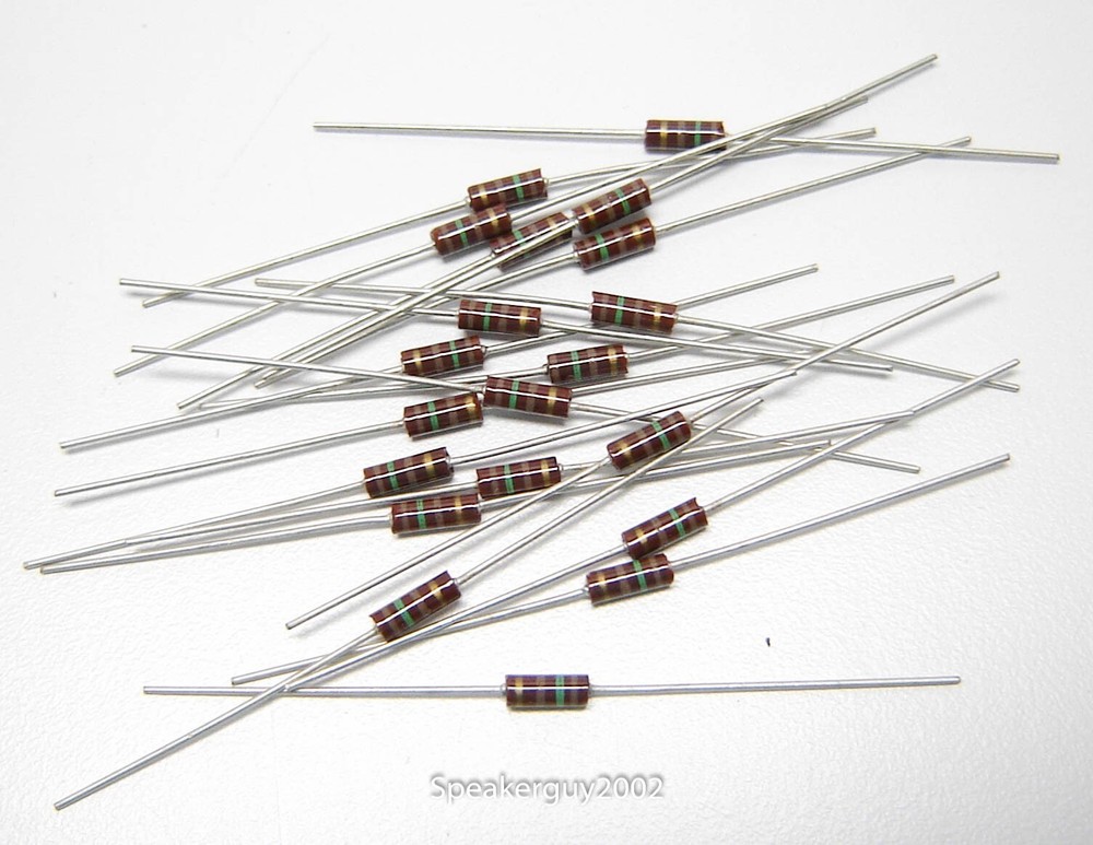 20 Pcs - 1/4 Watt - 5% - Carbon Comp Resistors / 150 Ohm