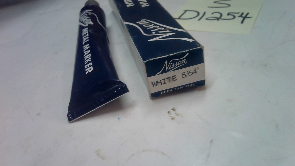 NISSEN WHITE METAL MARKER